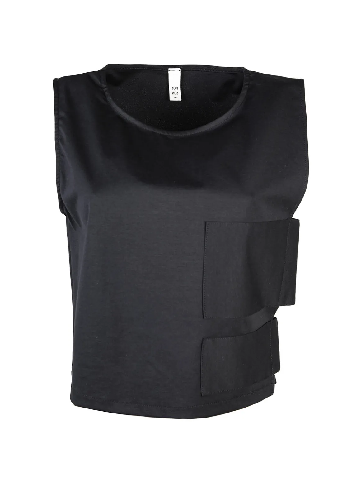 Sun Sun Top donna oversize in misto cotone