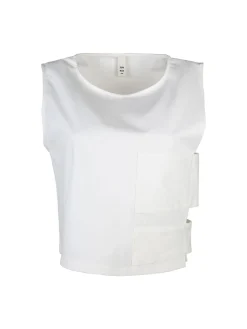Sun Sun Top donna oversize in misto cotone