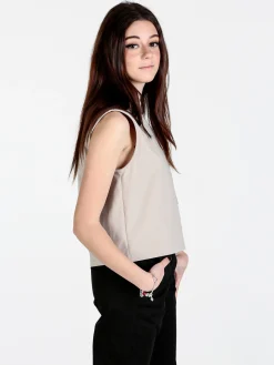 Sun Sun Top donna oversize in misto cotone