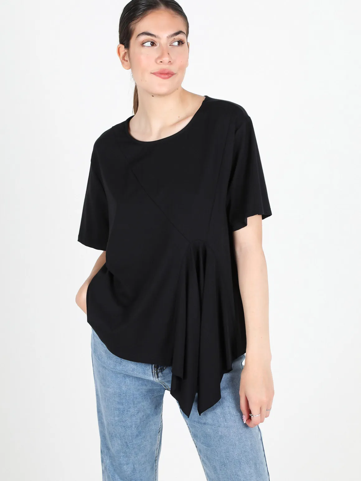 Sun Sun T-shirt donna oversize in cotone