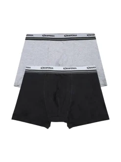 Superga Boxer da uomo tinta unita. Confezione da 2pezzi