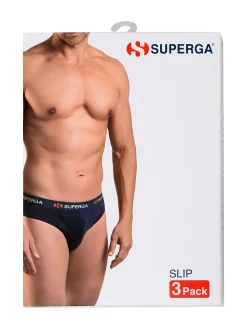 Superga Confezione da 3 slip da uomo in cotone