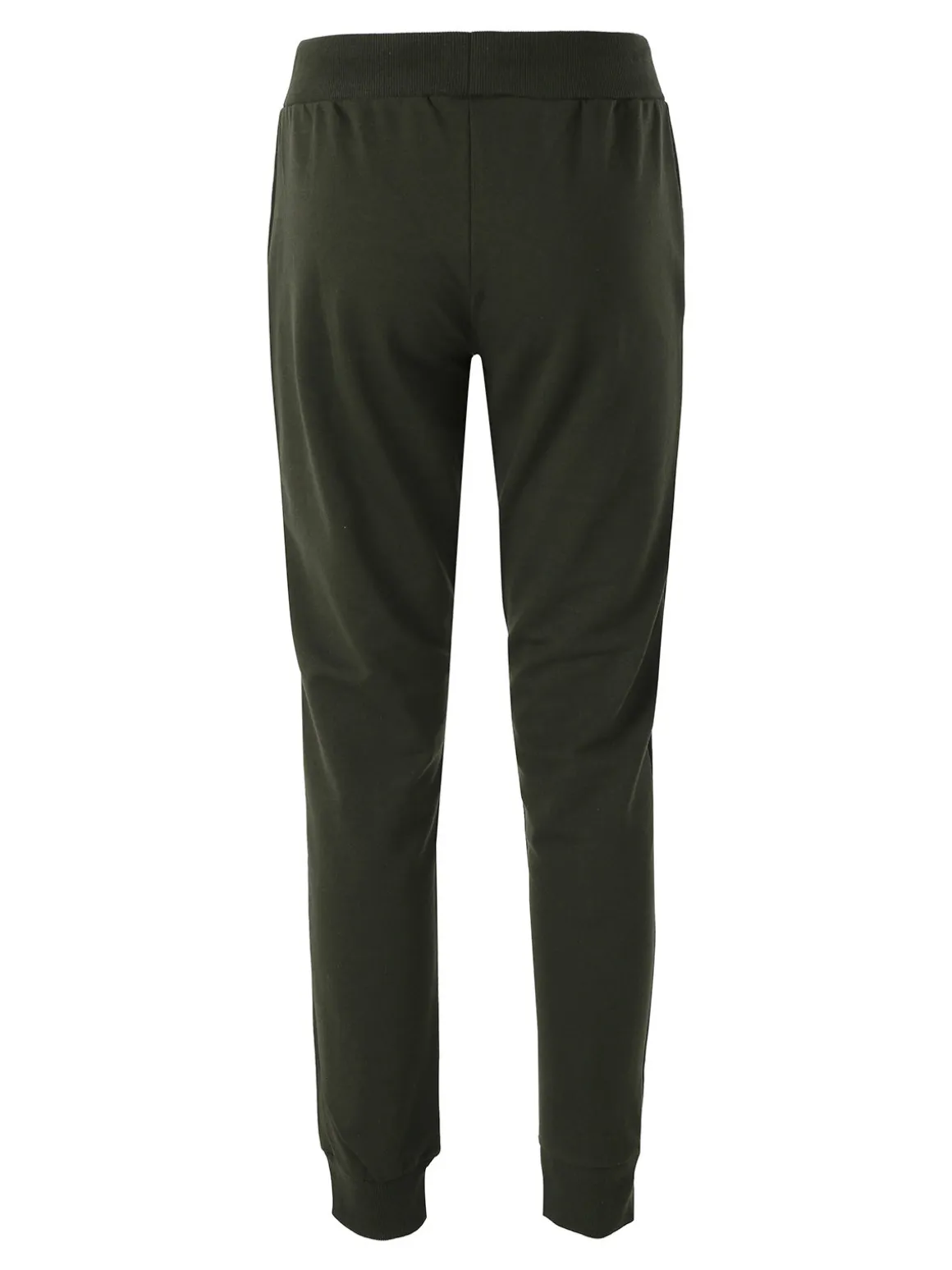 Superga Pantaloni tuta da donna in felpa con coulisse e polsini - militare
