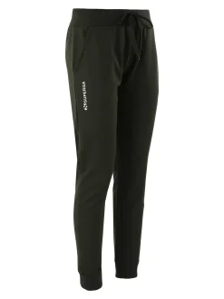 Superga Pantaloni tuta da donna in felpa con coulisse e polsini - militare