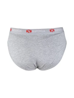 Superga Slip da uomo in cotone tinta unita