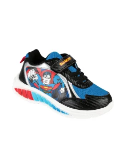 Superman Sneakers da bambino con strappo e luci - multicolore