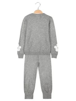 Sweet Junior Completo 2 pezzi da bambina in maglia