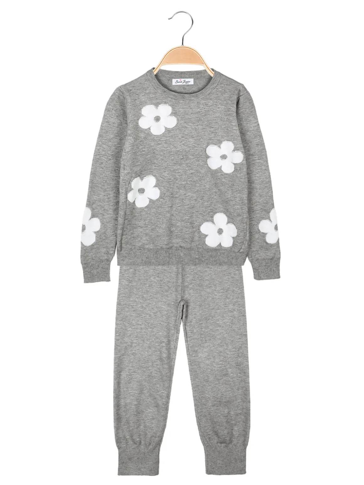 Sweet Junior Completo 2 pezzi da bambina in maglia