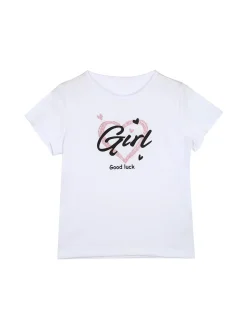 Sweet Junior Completo 3 pezzi da bambina con giacca in ecopelle e gonna con strass - rosa