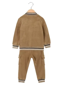 Sweet Junior Completo tuta da neonato 3 pezzi in ciniglia