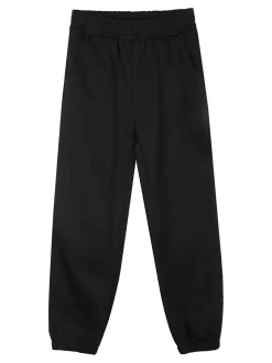 Sweet Junior Completo tuta 3 pezzi da bambina con cappuccio e zip - nero