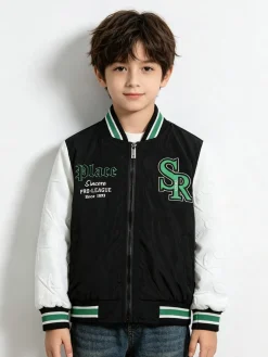 Sweet Junior Giubbino baseball da bambino con zip