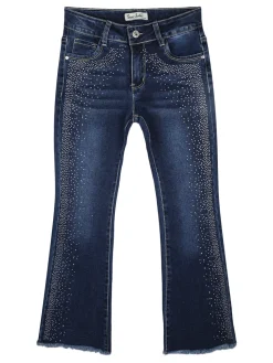 Sweet Junior Jeans da bambina a zampa con stass - jeans