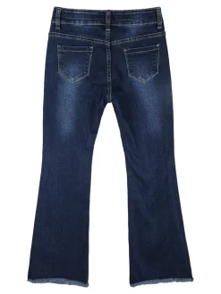 Sweet Junior Jeans da bambina a zampa con stass - jeans