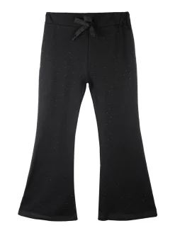 Sweet Junior Pantaloni a zampa da bambina con strass