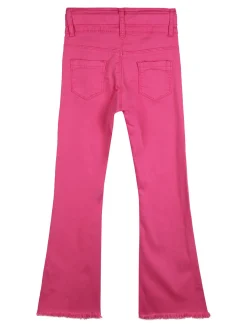 Sweet Junior Pantaloni a zampa da bambina con cintura