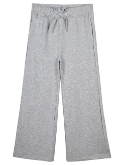 Sweet Junior Pantaloni da bambina a gamba larga in felpa