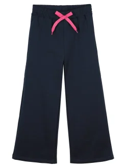 Sweet Junior Pantaloni da bambina a gamba larga in felpa