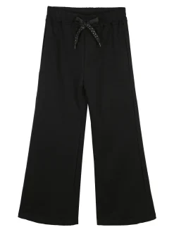 Sweet Junior Pantaloni da bambina a gamba larga in felpa