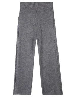 Sweet Junior Pantaloni da bambina in maglia a vita alta