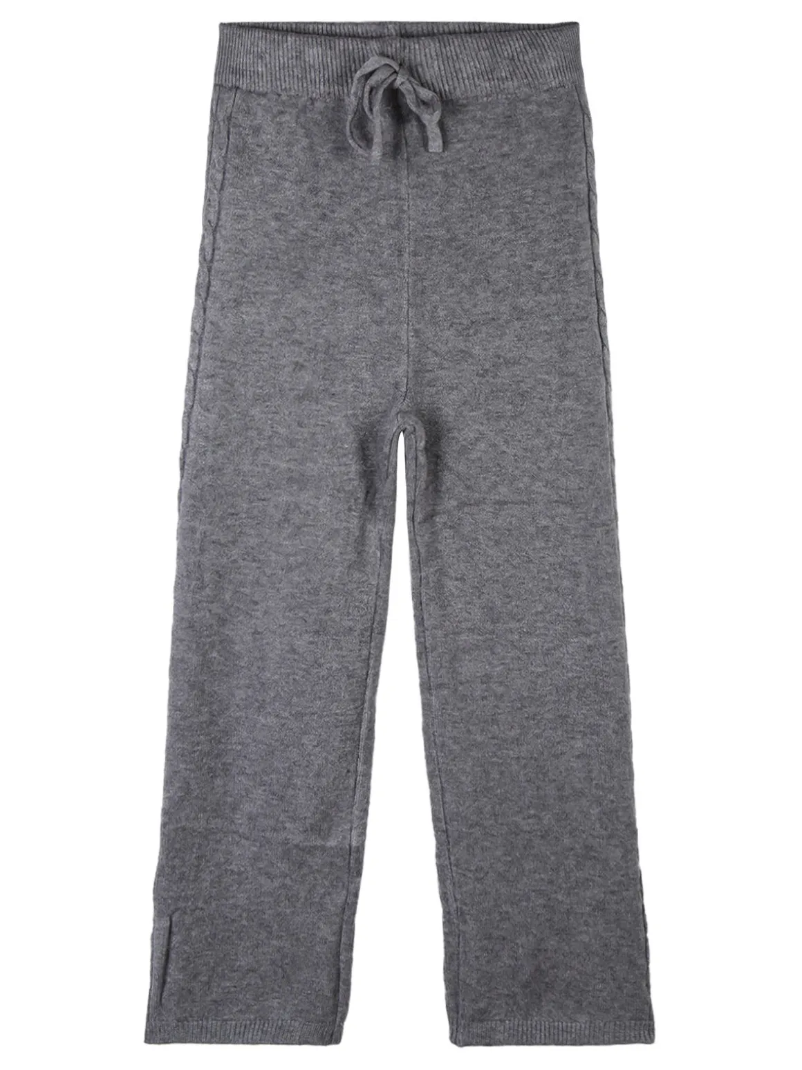 Sweet Junior Pantaloni da bambina in maglia a vita alta