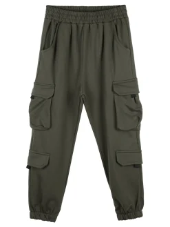 Sweet Junior Pantaloni da ragazzo con tasconi laterali e polsini