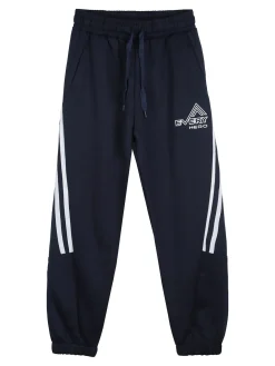 Sweet Junior Pantaloni sportivi da bambino con elastico sul finale - blu scuro