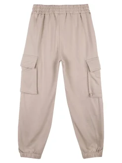 Sweet Junior Pantaloni tuta da bambina con tasconi laterali e polsini