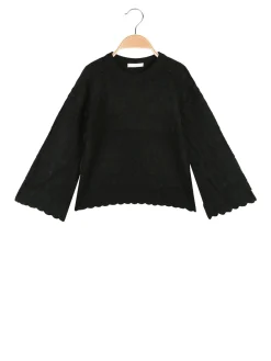Sweet Junior Pullover bimba con maniche a campana
