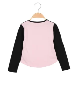Sweet Junior T-shirt da bambina a maniche lunghe con interno in caldo cotone