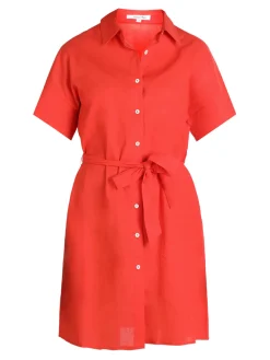 Sweet Miss Abito a camicia in cotone maniche corte