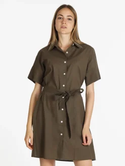 Sweet Miss Abito a camicia in cotone maniche corte