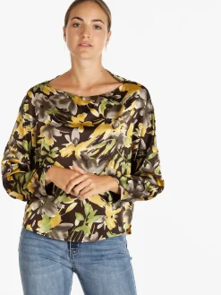 Sweet Miss Blusa da donna con stampa