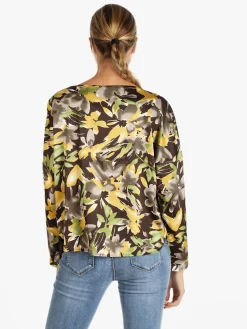 Sweet Miss Blusa da donna con stampa