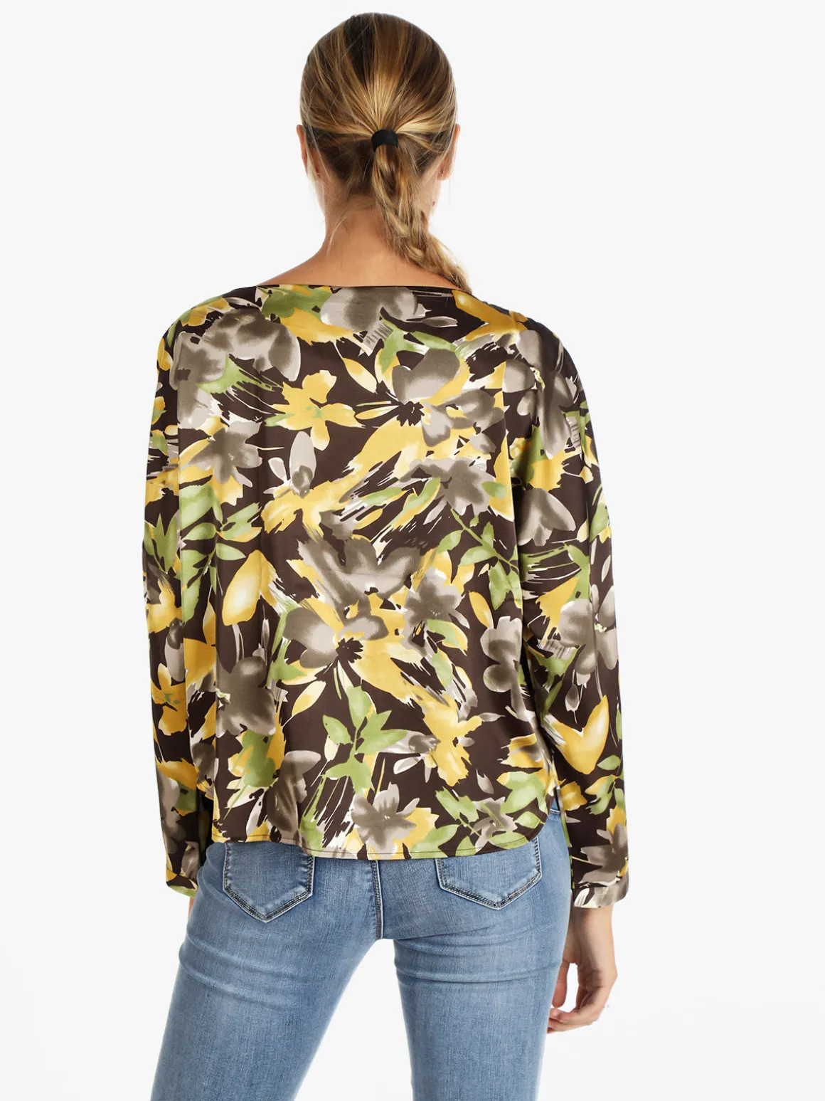 Sweet Miss Blusa da donna con stampa