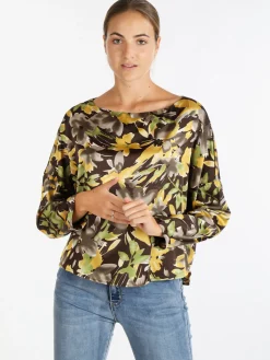 Sweet Miss Blusa da donna con stampa