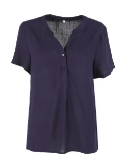 Sweet Miss Blusa donna a maniche corte in viscosa