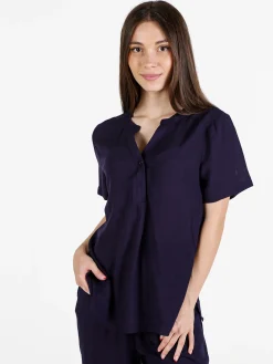 Sweet Miss Blusa donna a maniche corte in viscosa