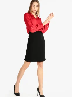 Sweet Miss Blusa elegante donna in raso