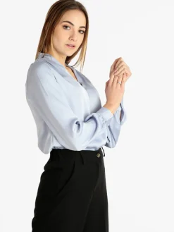 Sweet Miss Blusa elegante donna in raso
