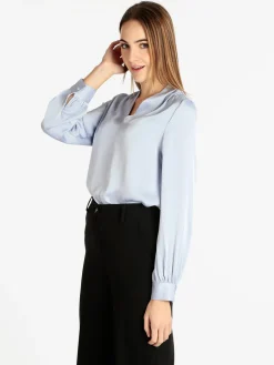 Sweet Miss Blusa elegante donna in raso