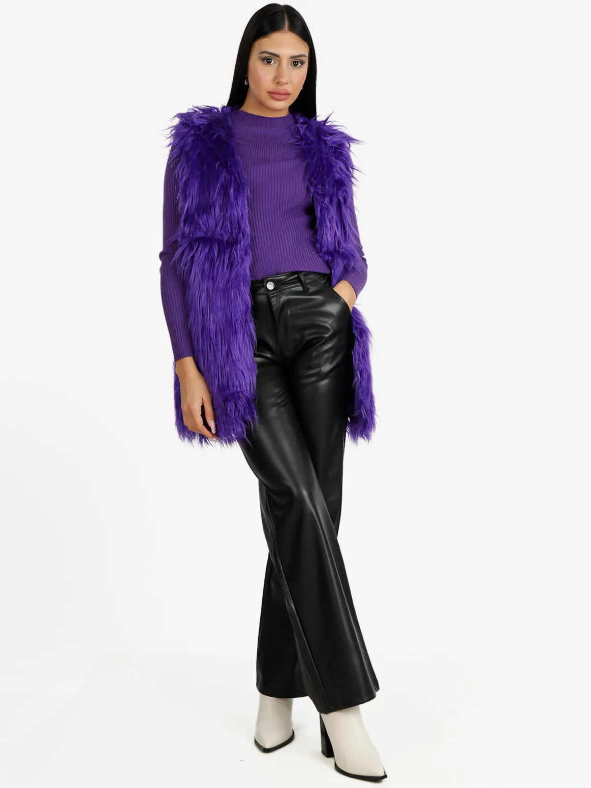 Sweet Miss Gilet donna peloso