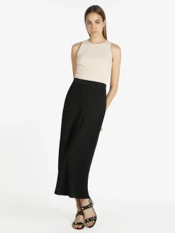 Sweet Miss Gonna lunga donna effetto seta