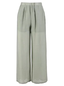 Sweet Miss Pantaloni donna a gamba larga - pistacchio