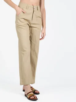 Sweet Miss Pantaloni donna in misto lino e cotone