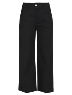 Sweet Miss Pantaloni donna in misto lino e cotone