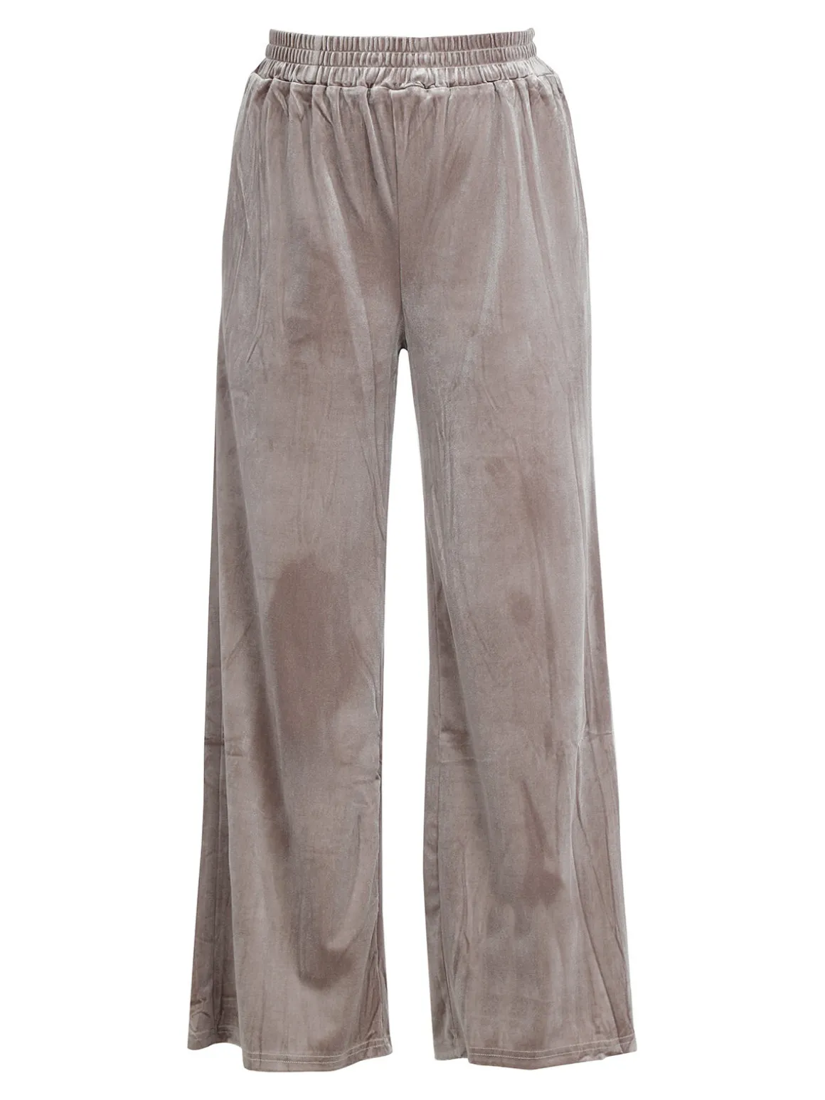 Sweet Miss Pantaloni donna in velluto a gamba larga