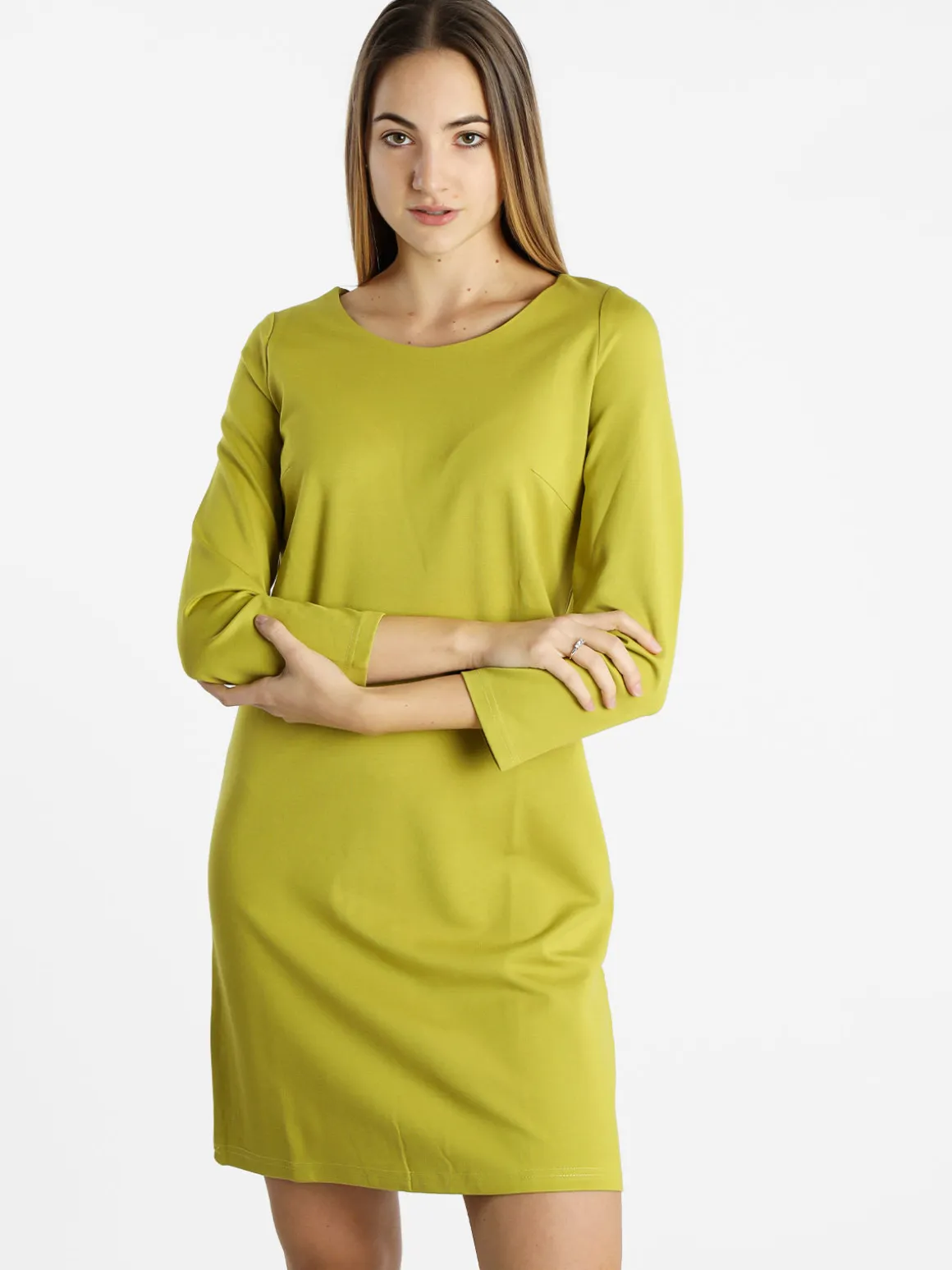 Sweet Miss Vestito da donna a maniche lunghe in tinta unita