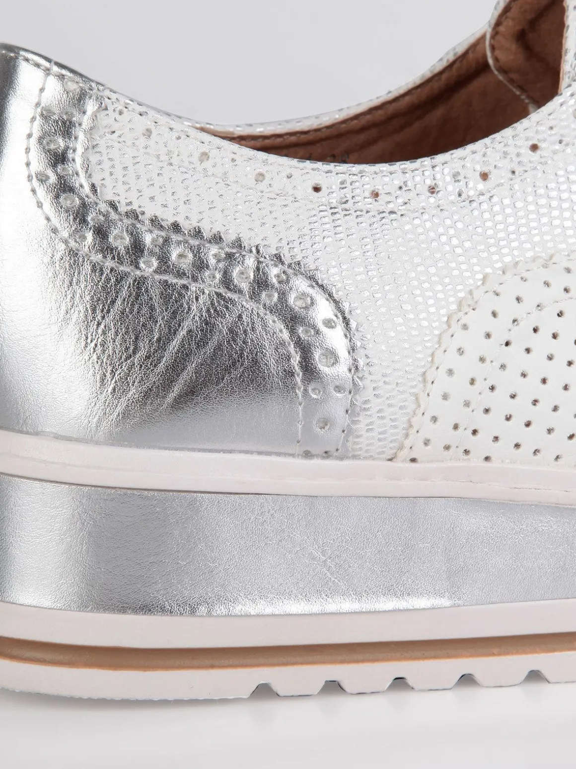 Sweet Shoes Francesine in ecopelle con zeppa e plateau