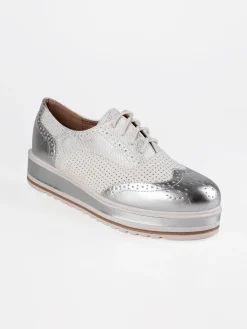 Sweet Shoes Francesine in ecopelle con zeppa e plateau
